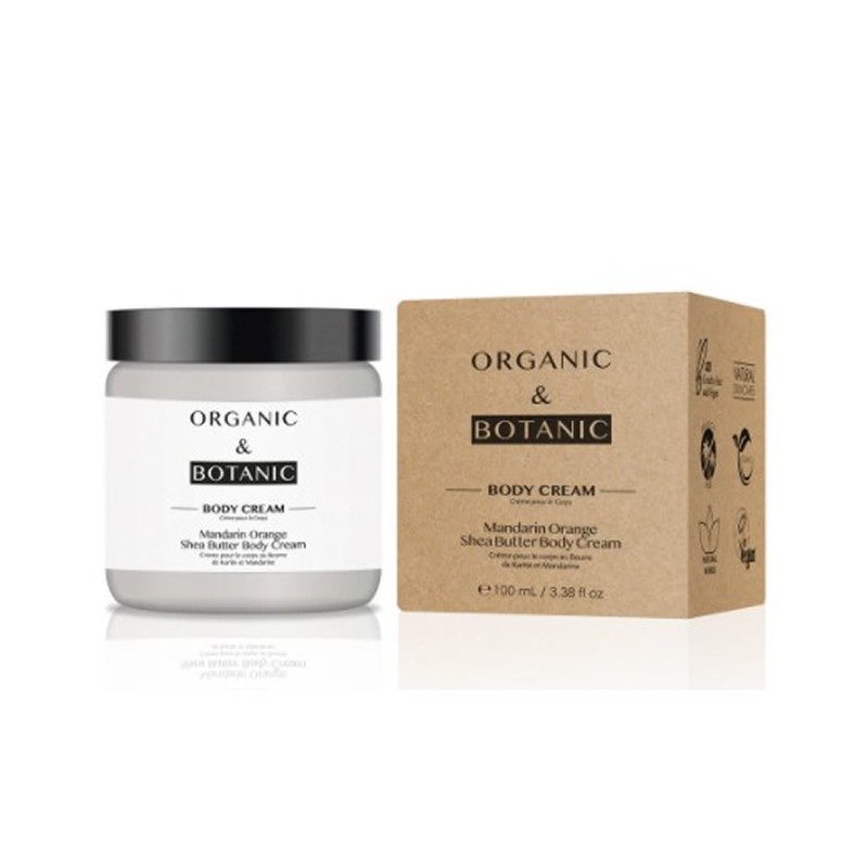 Organic & Botanic Mandarin Orange Shea Butter Body Cream 100ml