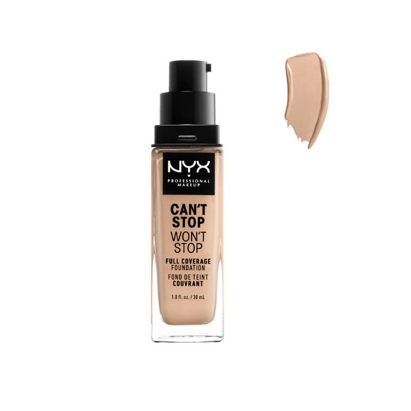 Nyx Can´t Stop Won´t Stop Full Coverage Foundation Vanilla 30ml