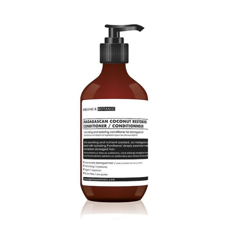 Organic & Botanic Madagascan Coconut Restoring Conditioner 500ml