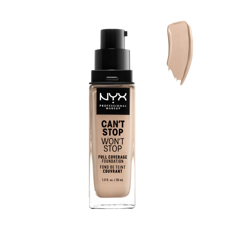 Nyx Can´t Stop Won´t Stop Full Coverage Foundation Alabaster 30ml