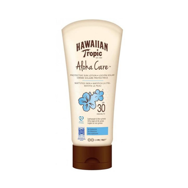 Hawaiian Tropic Aloha Care Lozione Solare Per Il Viso Spf30 180ml
