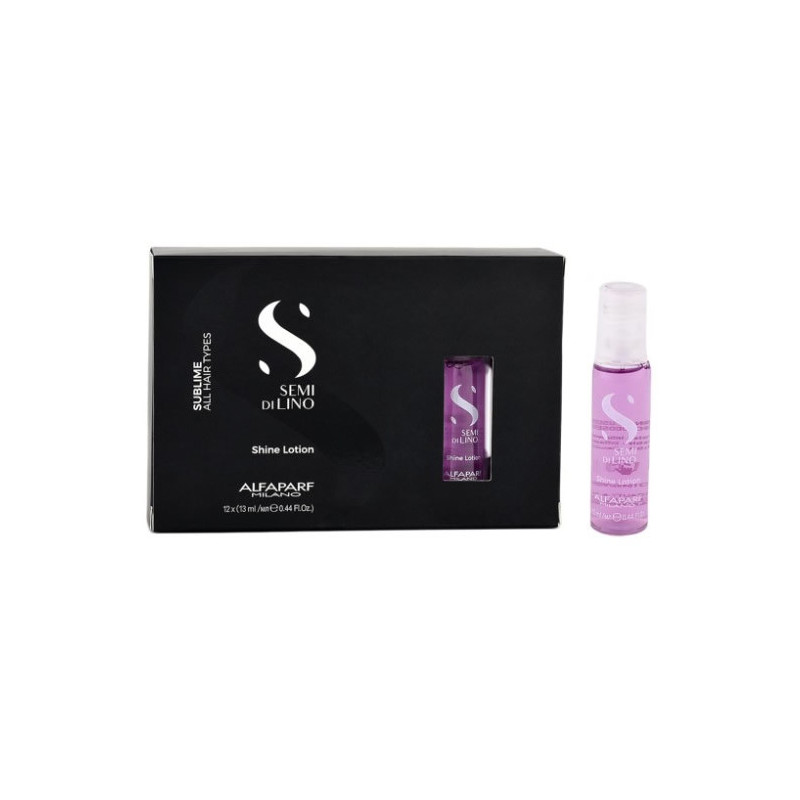 Alfaparf Milano Semi Di Lino Sublime Shine Lotion Ampoules 12x13ml