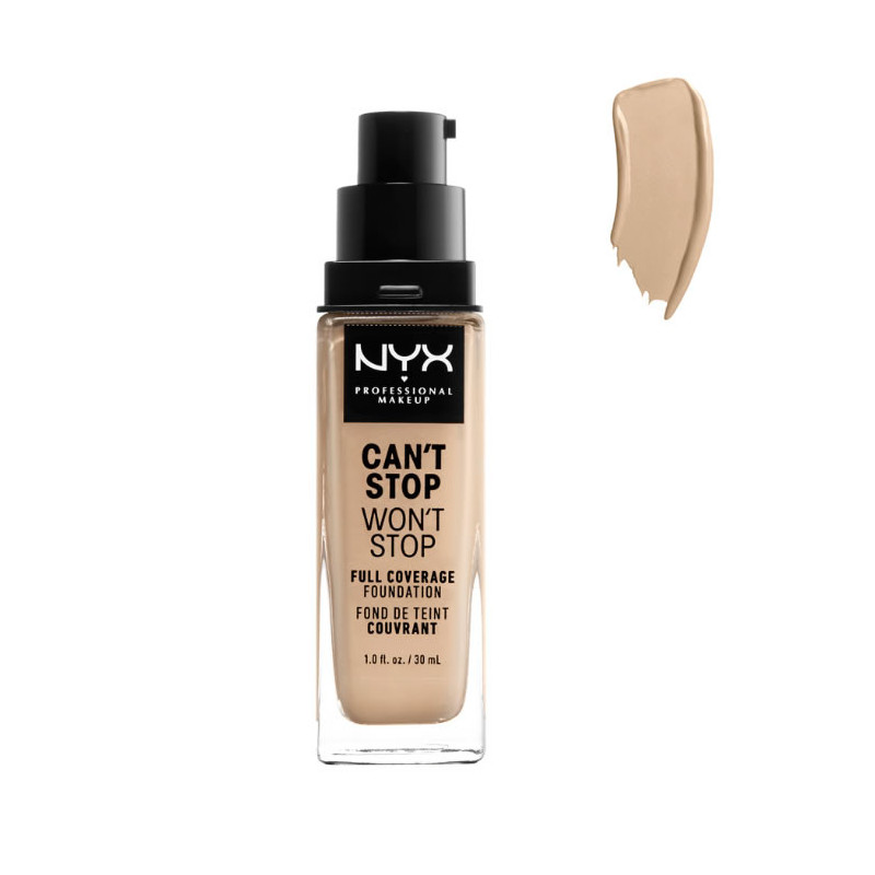 Nyx Can´t Stop Won´t Stop Full Coverage Foundation Warm Vanilla 30ml