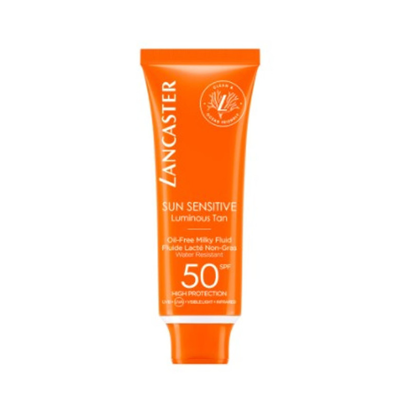 Lancaster Sun Sensitive Luminous Tan Oil-Free Milky Fluid Spf50 50ml
