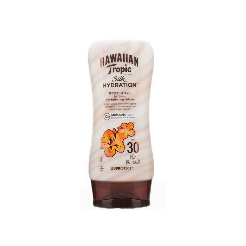 Hawaiian Tropic Silk Hydration Protective Sun Lotion Spf30 High 180ml