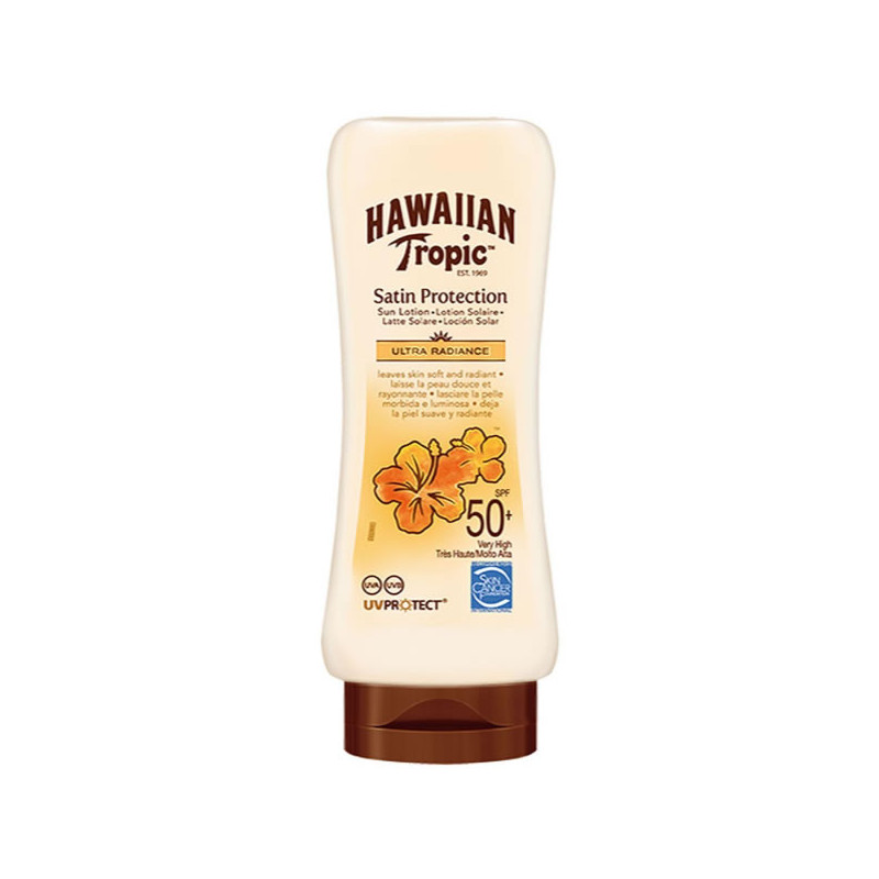 Hawaiian Tropic Satin Protection Ultra Radiance Latte Solare Spf50 180ml
